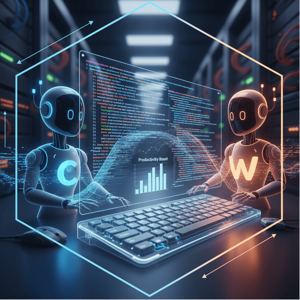 개발자의 비밀 병기? AI 코딩 도우미, 생산성 3배 높이는 비결!